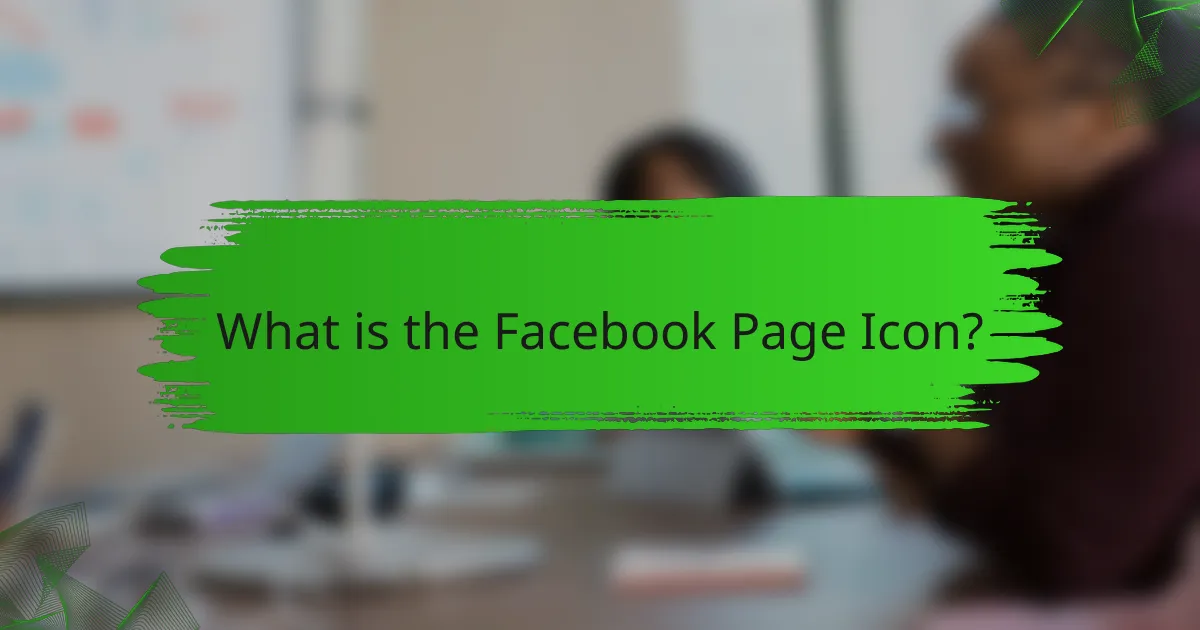 What is the Facebook Page Icon?